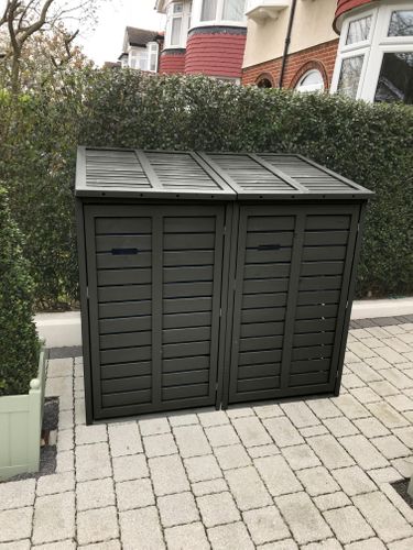 Classic wheelie bin storage range